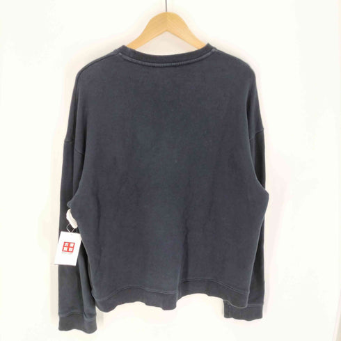 アーペーセー A.P.C. ロゴ刺繍 L/S クルーネックスウェット メンズ import:L