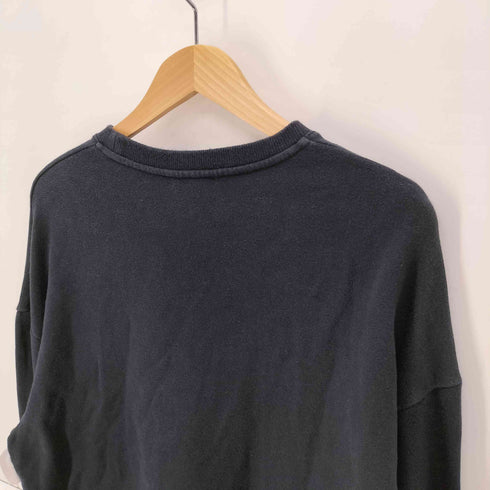 アーペーセー A.P.C. ロゴ刺繍 L/S クルーネックスウェット メンズ import:L