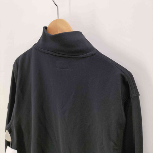 ステューシー Stussy 90-00S 紺タグ エンブレムワッペン ロゴプリント ポリコットン ダブルジップ トラックジャケット メンズ import:L