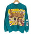 フルーツオブザルーム FRUIT OF THE LOOM 80-90S タイダイ柄 NFLパネルプリント スウェット メンズ import:XL
