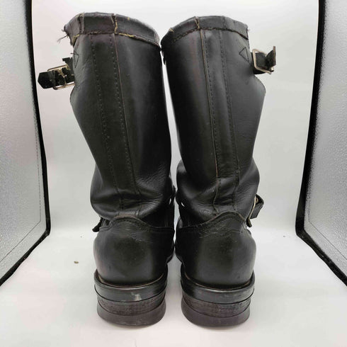 チペワ CHIPPEWA USA製 70-80S 黒タグ 茶芯 エンジニア ブーツ メンズ US:6.5E