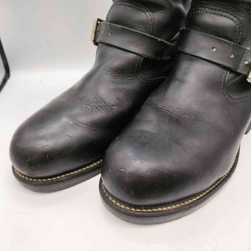 チペワ CHIPPEWA USA製 70-80S 黒タグ 茶芯 エンジニア ブーツ メンズ US:6.5E