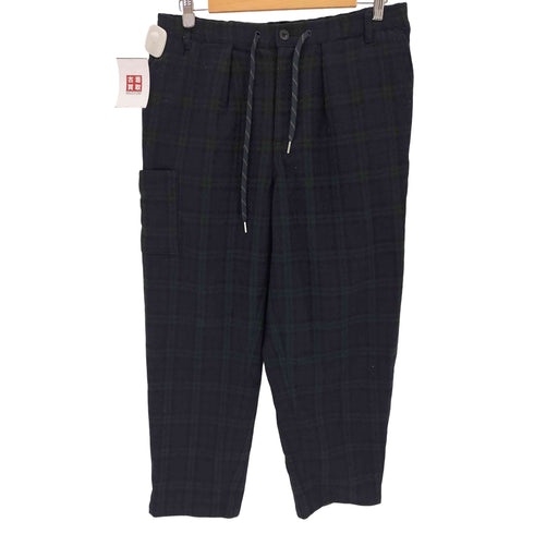 19AW NULL TOKYO ヌル トウキョウ ウール混 チェック柄ストレートパンツ メンズ JPN:M