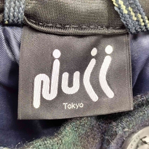 19AW NULL TOKYO ヌル トウキョウ ウール混 チェック柄ストレートパンツ メンズ JPN:M