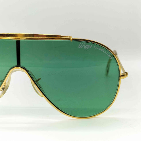 レイバン Ray-Ban 80S USA刻印 Bausch&Lomb社製 WINGS ワンピースレンズ サングラス ボシュロム メンズ