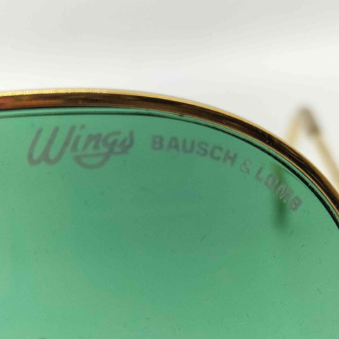 レイバン Ray-Ban 80S USA刻印 Bausch&Lomb社製 WINGS ワンピースレンズ サングラス ボシュロム メンズ