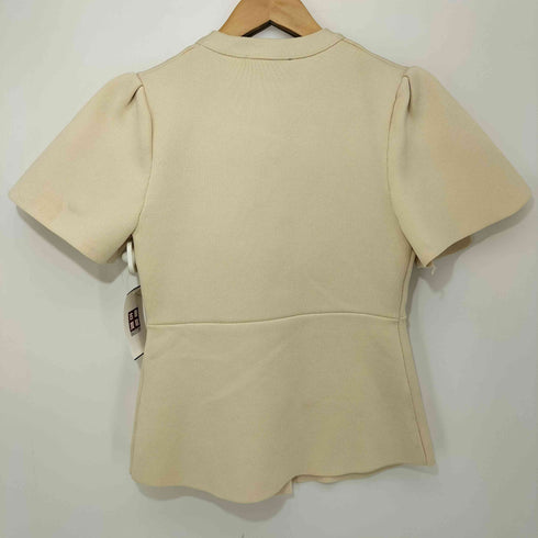 ザラ ZARA パフスリーブスリット ニットカーディガン レディース import:S