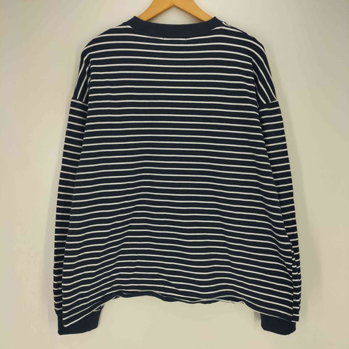 NOWLE ルーズシルエット ボーダー ロンT メンズ JPN:XL