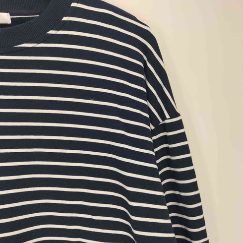 NOWLE ルーズシルエット ボーダー ロンT メンズ JPN:XL