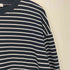 NOWLE ルーズシルエット ボーダー ロンT メンズ JPN:XL