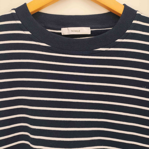 NOWLE ルーズシルエット ボーダー ロンT メンズ JPN:XL