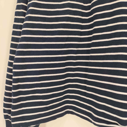 NOWLE ルーズシルエット ボーダー ロンT メンズ JPN:XL