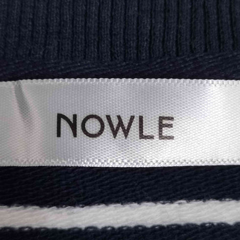 NOWLE ルーズシルエット ボーダー ロンT メンズ JPN:XL