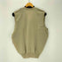 アクアスキュータム AQUASCUTUM 80-90S OLD MADE IN GT.BRITAIN 英国製 チェック ニット ベスト メンズ EUR:44