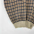 アクアスキュータム AQUASCUTUM 80-90S OLD MADE IN GT.BRITAIN 英国製 チェック ニット ベスト メンズ EUR:44