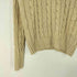 ポロバイラルフローレン Polo by RALPH LAUREN 90S OLD SILK 100% ポニー 無し 絹 シルク ケーブル ニット セーター メンズ import:L