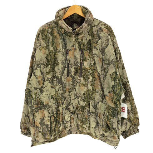 NATURAL GEAR リアルツリー フラップポケット ドローコード パッカブル ブルゾンジャケット メンズ import:XXL