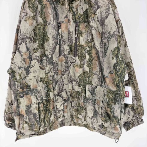 NATURAL GEAR リアルツリー フラップポケット ドローコード パッカブル ブルゾンジャケット メンズ import:XXL