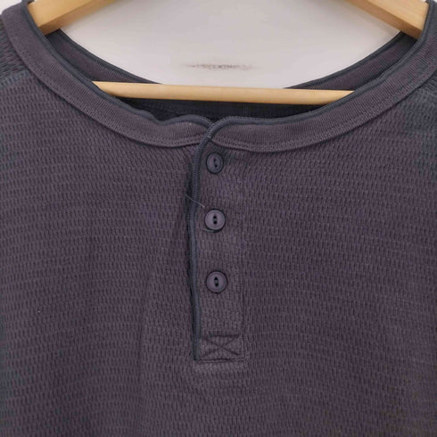 フリークスストア FREAKS STORE 別注 ヘンリーネック ロングスリーブ サーマル Tシャツ メンズ JPN:L