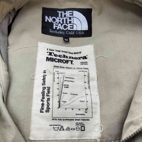 ザノースフェイス THE NORTH FACE 90S OLD Technora MICROFT コラボ スタンドカラー コットン ブルゾン ジャケット メンズ import:M