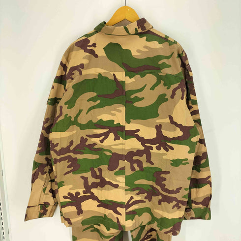 Italian Army Issue Mimetico Deserto Camo Combat Shirt メンズ 58R