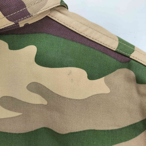 Italian Army Issue Mimetico Deserto Camo Combat Shirt メンズ 58R