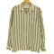 ペリーエリス PERRY ELLIS 90s レーヨン100% ストライプ オープンカラーシャツ メンズ import:L