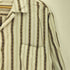 ペリーエリス PERRY ELLIS 90s レーヨン100% ストライプ オープンカラーシャツ メンズ import:L