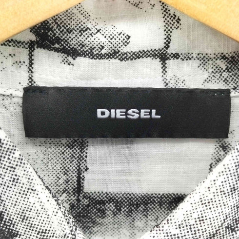 ディーゼル DIESEL S-CLES チェック柄 長袖 シャツ レディース import:XS