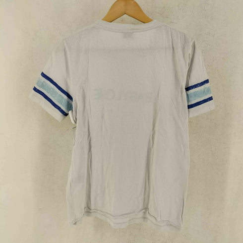 イヴサンローラン Yves Saint Laurent 18AW イタリア製 BABYLONE 55 両面プリント クルーネック Tシャツ メンズ XS