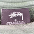 ステューシー Stussy USA製 ショーンフォントロゴ 刺繍 クルーネック スウェット メンズ S