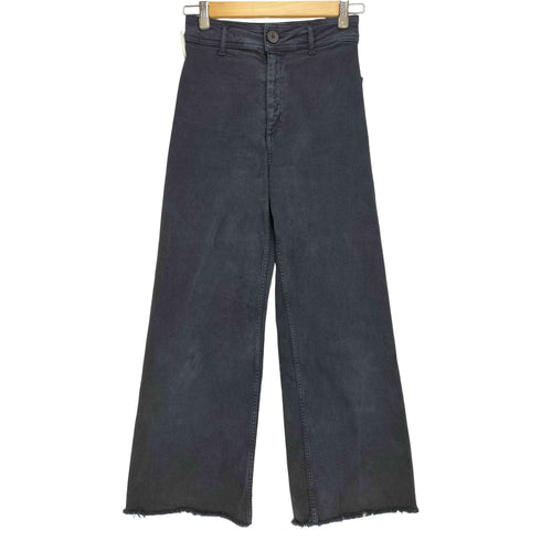 ザラ ZARA Marine Straight ワイドパンツ レディース 34