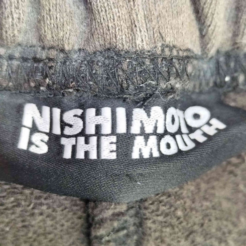 ニシモトイズザマウス NISHIMOTO IS THE MOUTH フロントプリント スウェットパンツ メンズ M