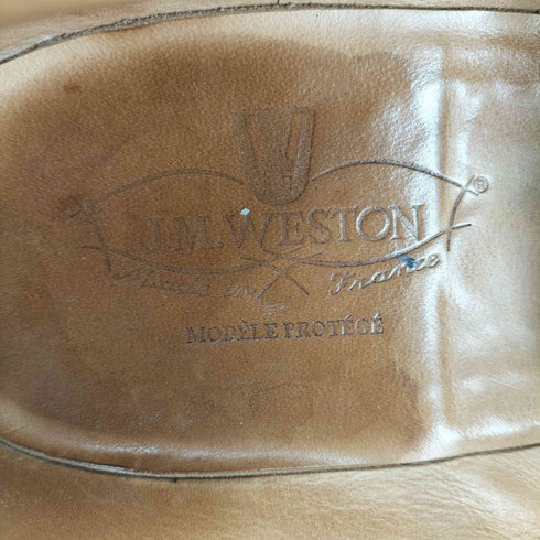ジェイエムウエストン J.M.WESTON レザー コンビローファー メンズ 8