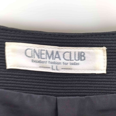 シネマクラブ CINEMA CLUB ジップアップ ノーカラー ジャケット メンズ LL