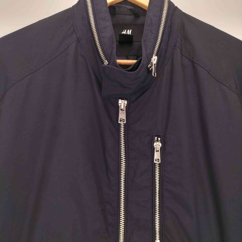 エイチアンドエム H&M マルチジップ ジップアップブルゾン メンズ import:L