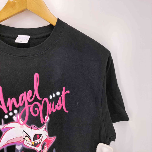 ANIME TEE キャラクター プリント エンジェル Tシャツ メンズ import:M