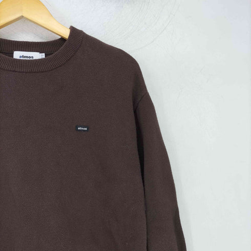 アトモス atmos Small Logo Patch Knit Sweater メンズ JPN:M