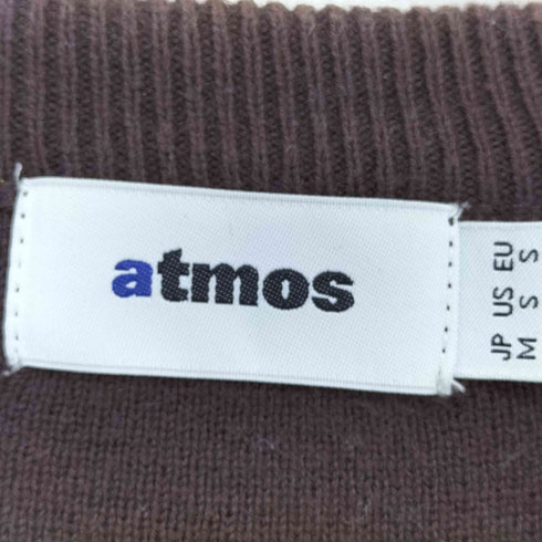 アトモス atmos Small Logo Patch Knit Sweater メンズ JPN:M