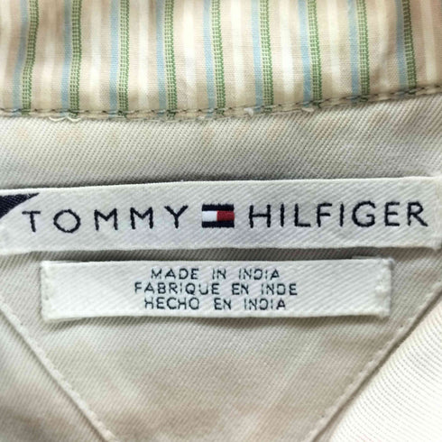 トミーヒルフィガー TOMMY HILFIGER ボックス ジップアップ ワークジャケット メンズ import:L
