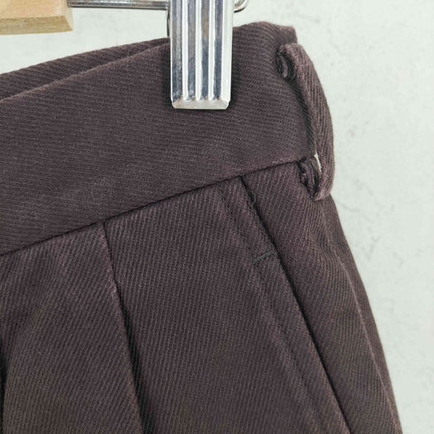 コムデギャルソンオム COMME des GARCONS HOMME 00s AD2000 田中オム 製品染め コットン ツータック スラックス メンズ L