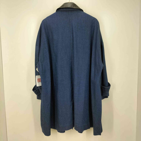 サロンアダムエロペ SALON adam et rope 26SS デニムテントシルエットステンカラーコート レディース FREE