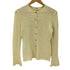 フォクシー FOXEY BOUTIQUE カギ 編み レース コットン ニット カーディガン レディース JPN:40