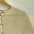 フォクシー FOXEY BOUTIQUE カギ 編み レース コットン ニット カーディガン レディース JPN:40