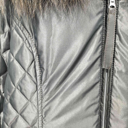 PB COLLECTION ラクーンファー ロング ダウンコート レディース JPN:11号
