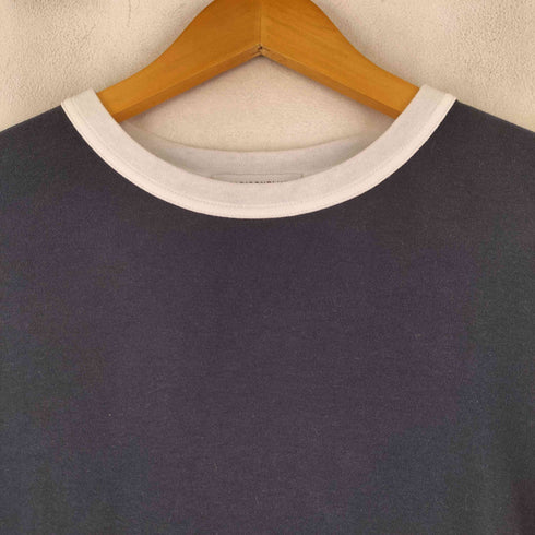 マディソンブルー MADISONBLUE BI-COLOR TRIM CREW NECK TEE MNS リンガーTシャツ メンズ JPN:3