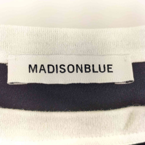 マディソンブルー MADISONBLUE BI-COLOR TRIM CREW NECK TEE MNS リンガーTシャツ メンズ JPN:3