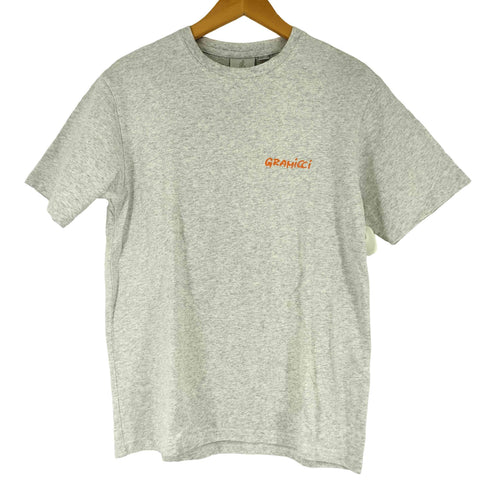 グラミチ GRAMICCI バックプリント 半袖 Tシャツ メンズ JPN:XS