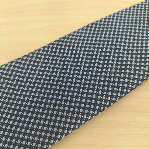 エルメネジルドゼニア Ermenegildo Zegna イタリア製 斜めストライプ柄 シルク ネクタイ メンズ