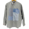 コムデギャルソンオム COMME des GARCONS HOMME 26SS PATCHWORK COTTON STRIPE SHIRTS パッチワークストライプミックスシャツ メンズ JPN:S